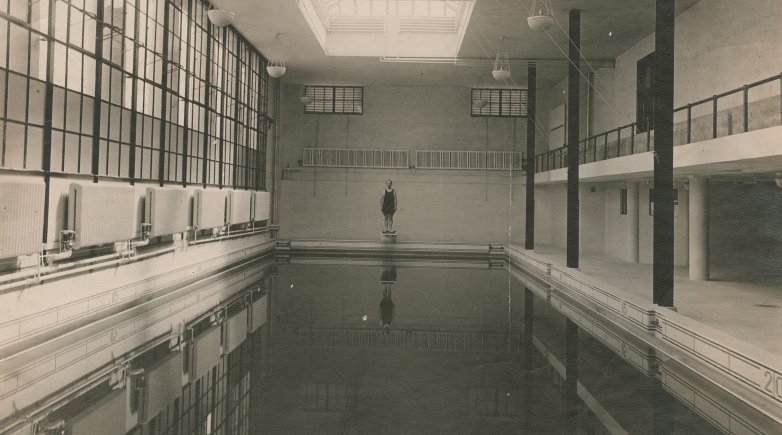 The pool at Thompson Gym